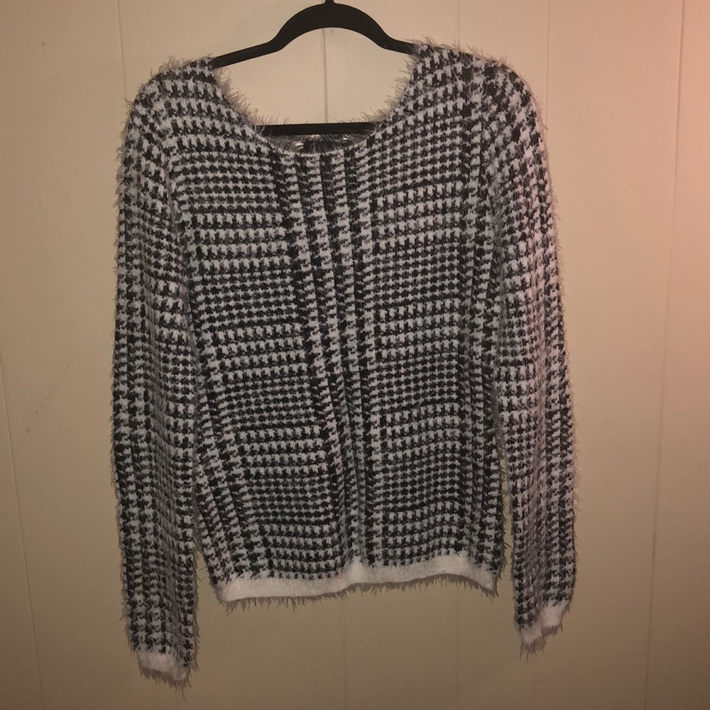 Black and White Sweater